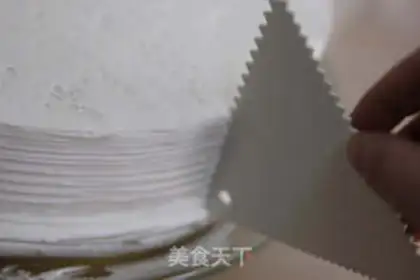 Make Football cake step 12
