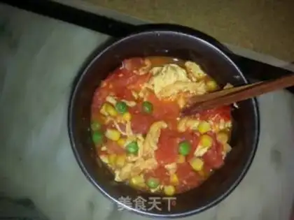 Make Tomato egg noodles step 3