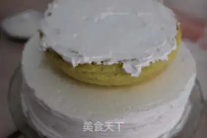 Make Football cake step 14