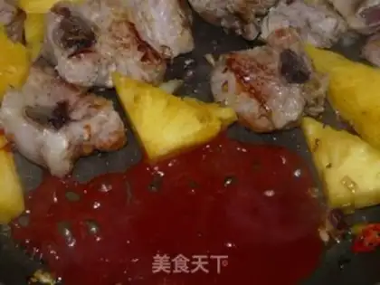 Make Pineapple ribs step 8