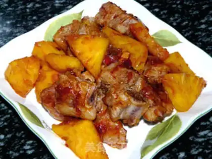 Make Pineapple ribs step 9