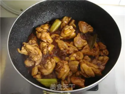 Make The chicken leg of the mushroom step 10