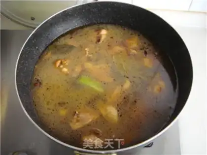 Make The chicken leg of the mushroom step 11