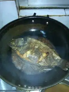 Make A red-burned tilapia step 8