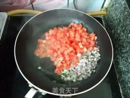 Make Red noodles step 3