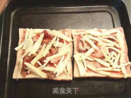 Make Toast pizza step 3