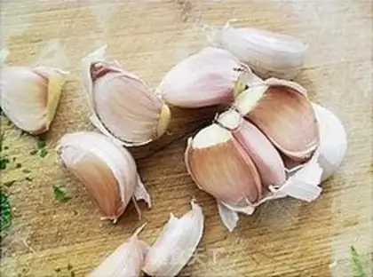 Make A garlic stick step 2