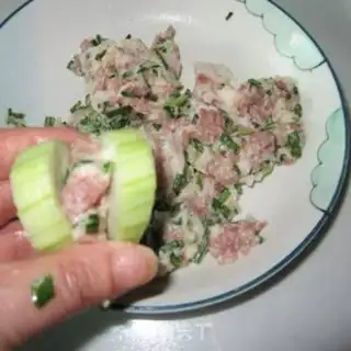 Make Pork melon box step 2