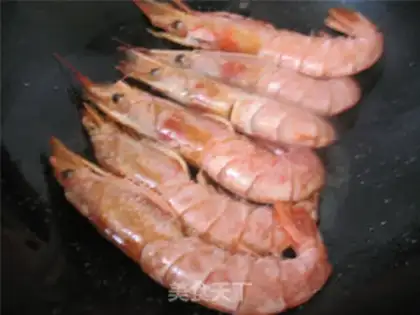 Make Cheese and wine and shrimp step 1