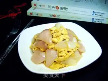 Make Onion fried eggs step 3