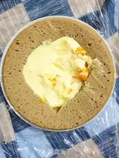 Make Ice cream cotton cake step 3