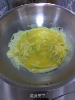 Make cucumber-mucked eggs step 4