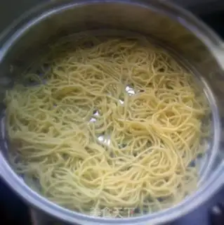 Make Mouthy chicken silk step 0