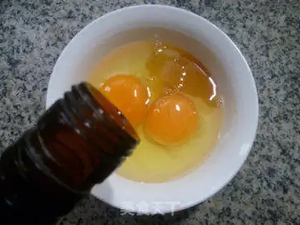 Make Wheat and egg soup step 1