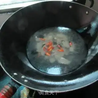Make Sour bean corny noodles step 4