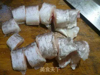 Make Spicy horsefish step 2