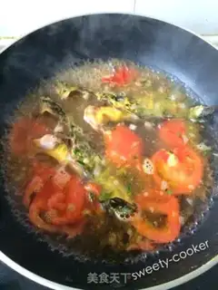 Make Tomato fish noodles step 6