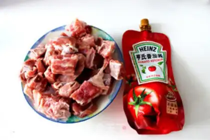 Make Sour sweet ketchup ribs step 0