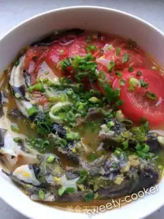 Make Tomato fish noodles step 8