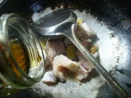 Make Spicy horsefish step 5