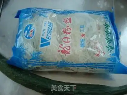 Make A cucumber mix fan step 0