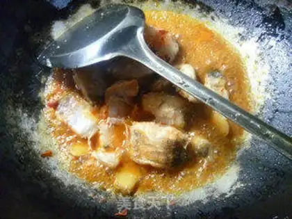 Make Spicy horsefish step 8