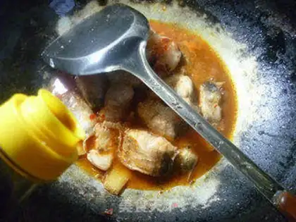 Make Spicy horsefish step 9