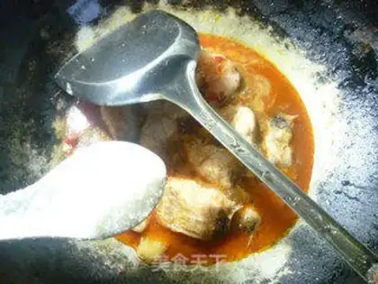 Make Spicy horsefish step 11