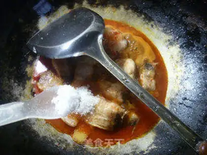 Make Spicy horsefish step 12