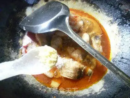 Make Spicy horsefish step 13