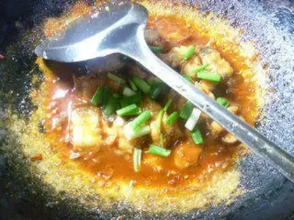 Make Spicy horsefish step 15