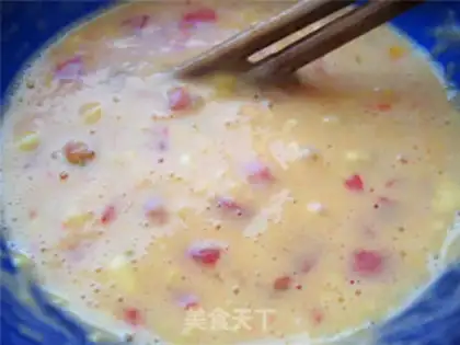 Make Milky eggcakes step 4