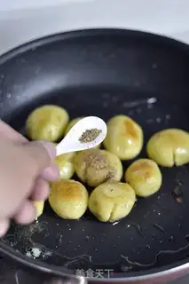 Make The sweet little potatoes step 8