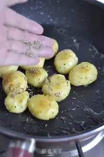 Make The sweet little potatoes step 9