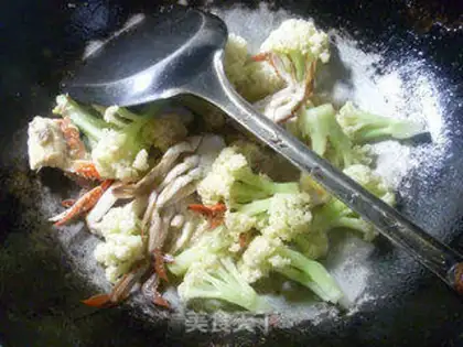 Make Creaming crabs step 8