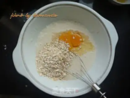 Make oatmeal burrito step 1