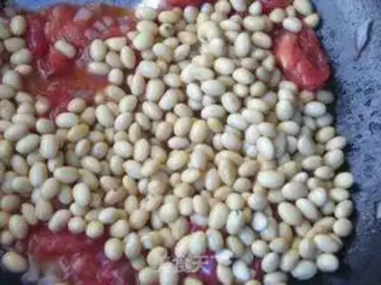Make Cheese and soybeans step 5