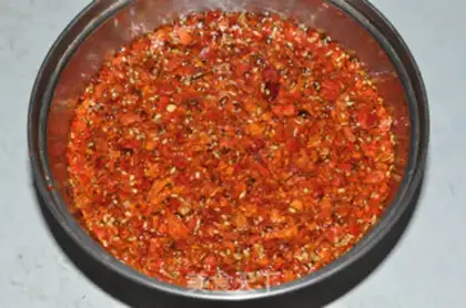 Make "Red oil" step 1