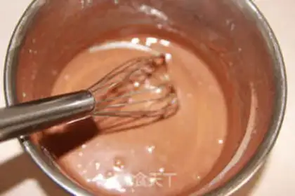 Make Four leaves for tea mousse step 3