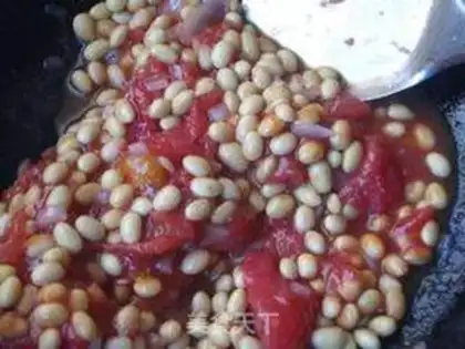 Make Cheese and soybeans step 7