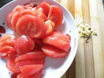 Make Tomato bouquet step 1