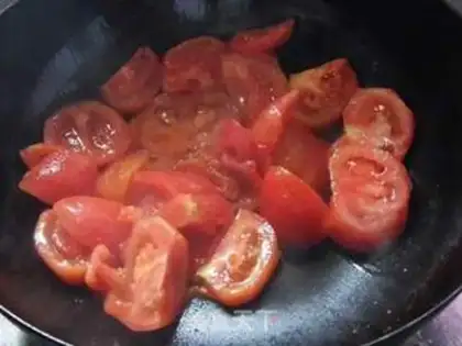 Make Tomato bouquet step 2