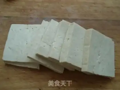 Make Tofu onions step 1