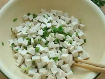 Make Tofu onions step 5