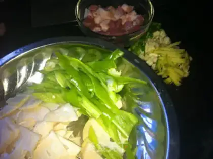 Make Snow pickles step 0
