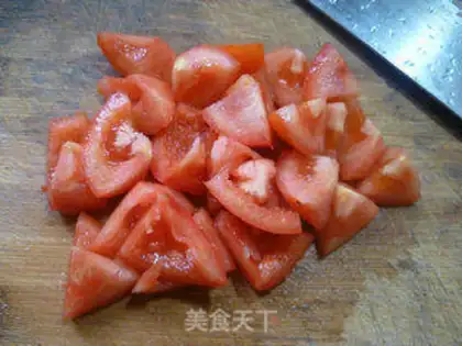 Make Tomato-peased eggs step 4