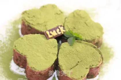 Make Four leaves for tea mousse step 19