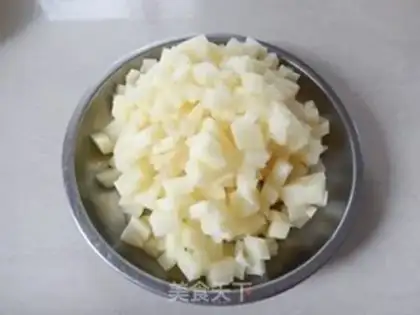 Make Cheese and rice step 1