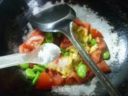 Make Tomato-peased eggs step 11
