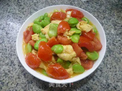 Make Tomato-peased eggs step 13